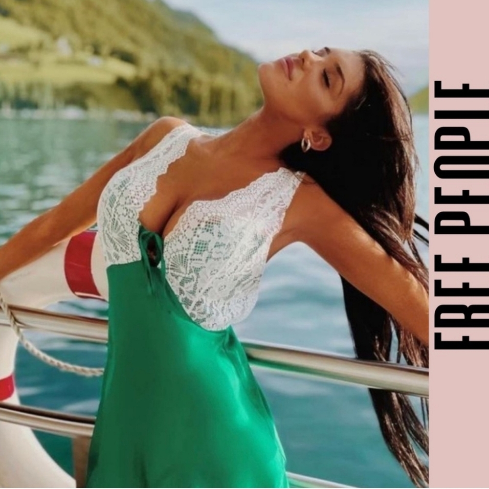 Free People Countryside Maxi Slip Dress